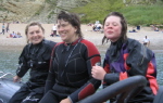 Durdle door girl's